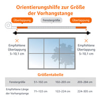 Galerie de perdea opacă Amazon Basics, extensibilă 224-305 cm, culoare bronz, pentru interior, bară curbată 3