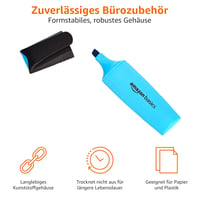Súprava zvýrazňovačov Amazon Basics, 2 – 5 mm, viacfarebná – 8 ks 5