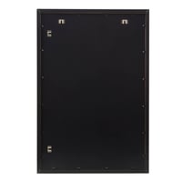 Ramă foto și pentru postere Amazon Basics, dreptunghiulară, din lemn, neagră, 61x91 cm, cu agățătoare de perete 3