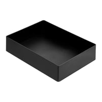 Amazon Basics obdĺžnikový plastový organizér, 23,8x17x5 cm – čierny 1