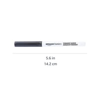 Markere cu cerneală permanentă Amazon Basics, vârf ultra-subțire, negru, set de 12 bucăți 5