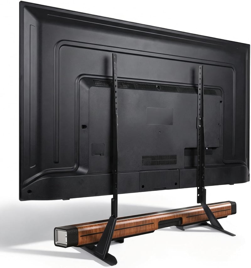 Amazon Basics Univerzális TV Állvány 22-77" LCD LED Plasma Tévéhez Hangszóró Kompatibilis