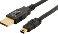 AmazonBasics USB 2.0 A–Mini-B kábel - fekete - 0,9 m 1