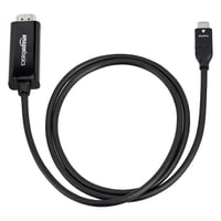 Adaptér kábla Amazon Basics USB-C na HDMI, 4K 30Hz, kompatibilný s Thunderbolt 3, jednosmerný, 0,9 m, čierny 5