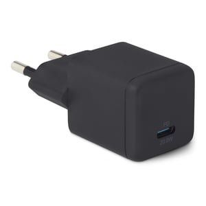 Încărcător de perete Amazon Basics USB-C Nano GaN 20W cu încărcare rapidă PD 3.1 pentru telefon și tabletă - Negru