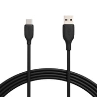 Cablu de încărcare rapidă Amazon Basics USB-C la USB-A 2.0, 480 Mbps, certificat USB-IF, compatibil cu iPhone 16/15, iPad, Samsung Galaxy, laptop, 3 m, negru 1