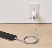 Cablu de încărcare rapidă Amazon Basics USB-C la USB-A 2.0, împletitură de nailon, 480 Mbps, certificat USB-IF, iPhone 16/15, iPad, Samsung Galaxy, 0,9 m, gri închis 7