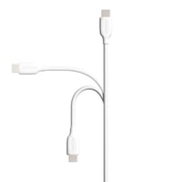 Cablu de încărcare rapidă Amazon Basics USB-C la USB-C 2.0, 480 Mbps, certificat USB-IF, pentru iPhone 16/15, iPad, Samsung Galaxy, 0,9 m, alb 2