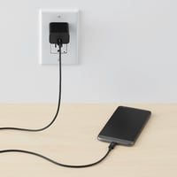 Amazon Basics USB-C – USB-C 2.0 gyorstöltő kábel - fekete - 1,8 m 8