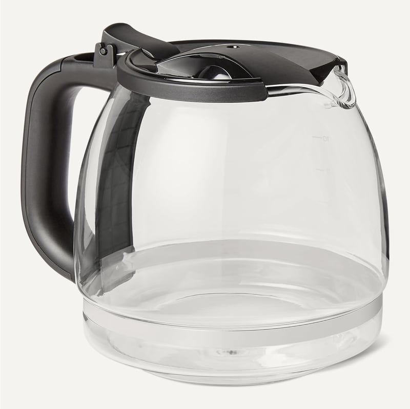 Amazon Basics Üveg Kávéfőző Kancsó Fedővel 1,25L 10 Csészés Kapacitás