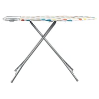 Masă de călcat Amazon Basics cu suport pentru fier de călcat în formă de H, înălțime reglabilă până la 97 cm, 122 x 43 cm, gri 2