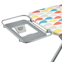 Masă de călcat Amazon Basics cu suport pentru fier de călcat în formă de H, înălțime reglabilă până la 97 cm, 122 x 43 cm, gri 4