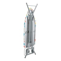 Masă de călcat Amazon Basics cu suport pentru fier de călcat în formă de H, înălțime reglabilă până la 97 cm, 122 x 43 cm, gri 3