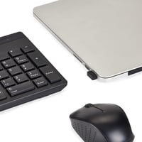 Bezdrôtová súprava klávesnice a myši Amazon Basics, rozloženie FR – čierna 5