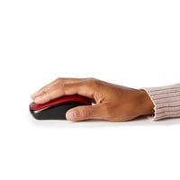 Mouse wireless Amazon Basics cu receptor USB nano, roșu 3