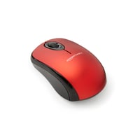Mouse wireless Amazon Basics cu receptor USB nano, roșu 1