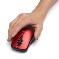 Mouse wireless Amazon Basics cu receptor USB nano, roșu 5