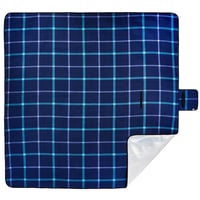 Amazon Basics Vízálló Piknik Takaró 200x200cm Sötétkék - 200 x 200 cm, Darkblue 2