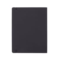 Amazon Basics XL Puha Borítású Vonalatlan Notebook - 25 x 20 cm, Fekete 2