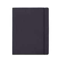 Amazon Basics XL Puha Borítású Vonalatlan Notebook - 25 x 20 cm, Fekete 1