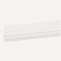 Amazon Basics brtveni profil za tuš kabinu, vodoodbojan, prozirni PVC, za staklo debljine 6,35 mm, duljine 87,5 cm, montaža bez alata 3