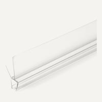 Amazon Basics brtveni profil za tuš kabinu, vodoodbojan, prozirni PVC, za staklo debljine 6,35 mm, duljine 87,5 cm, montaža bez alata 4