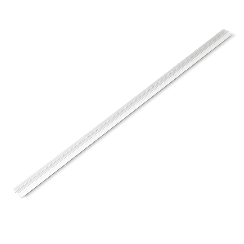 Amazon Basics brtveni profil za tuš kabinu, vodoodbojan, prozirni PVC, za staklo debljine 6,35 mm, duljine 87,5 cm, montaža bez alata