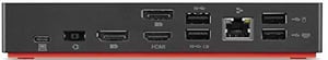 Amazon Renewed Lenovo ThinkPad USB-C Dock Gen 2 (40AS0090UK) priključna stanica – obnovljena, USB-C priključna stanica za prijenosna računala