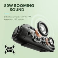 Amazon Renewed soundcore Motion Boom Plus Bluetooth hangszóró hordozható 80W 20 órás IP67 vízálló porálló egyéni EQ felújított 3
