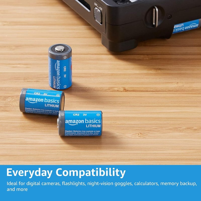 AmazonBasics CR2 3V Lítium Elem 4 db Fényképezőgéphez - 4 Stück (CR2/CR15H270)