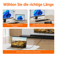 Kábel AmazonBasics DisplayPort na HDMI - čierny - 1,8 m 5
