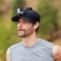 Bandă de susținere AmazonBasics pentru camere de acțiune GoPro, negru 6