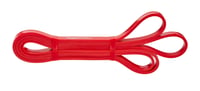 AmazonBasics Fitness odporová guma na zhyby, záťaž 4,5 – 15,8 kg, šírka 1,27 cm, červená tréningová guma 1