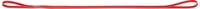 AmazonBasics Fitness odporová guma na zhyby, záťaž 4,5 – 15,8 kg, šírka 1,27 cm, červená tréningová guma 4