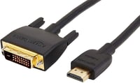 AmazonBasics HDMI-DVI adapter kábel 1,83m - digitális videó csatlakozó - 1,8 m, 1 Pack 1
