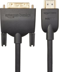 AmazonBasics HDMI-DVI adapter kábel 1,83m - digitális videó csatlakozó - 1,8 m, 1 Pack 3
