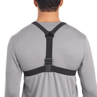 Hrudný popruh AmazonBasics pre GoPro a akčné kamery, nastaviteľný, ľahký a pohodlný, čierny 4