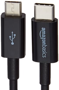 AmazonBasics USB-C – Micro USB 2.0 kabel – crni – 15,2 cm 3