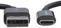 Rýchlonabíjací kábel AmazonBasics USB-C na USB-A 2.0, 1,8 m, čierny, 480 Mbit/s, kompatibilný s Apple iPhone 16/15, iPad, Samsung Galaxy, tabletmi a notebookmi 2