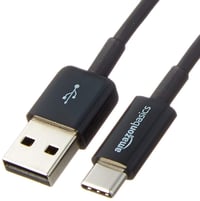 Rýchlonabíjací kábel AmazonBasics USB-C na USB-A 2.0, 1,8 m, čierny, 480 Mbit/s, kompatibilný s Apple iPhone 16/15, iPad, Samsung Galaxy, tabletmi a notebookmi 1