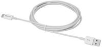 Kábel AmazonBasics USB-C – USB-A 2.0, 480 Mbit/s, 1,8 m, biely, kompatibilný s Apple iPhone 16/15, iPad, Samsung Galaxy, notebookmi, certifikovaný USB-IF 4