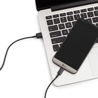 Kábel AmazonBasics USB-C – USB-A 2.0 – čierny – 0,9 m 9
