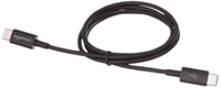 Kábel AmazonBasics USB-C – USB-C 2.0, 480 Mbit/s, 0,9 m, čierny – Nabíjací kábel pre iPhone 16/15, iPad, Samsung Galaxy, notebook, certifikovaný USB-IF 5