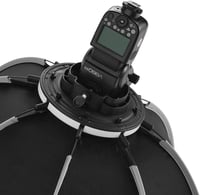 AMBITFUL 120 cm Oktagon Softbox Esernyő Speedlite Vaku Méhsejt Ráccsal 4