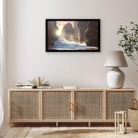 Americanflat Képkeret 40x80 cm Fekete – MDF Fa Falra Akasztható Fényképkeret Plexiüveggel 7