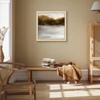 Americanflat okvir za slike 60x60 cm, prirodni hrast - kvadratni MDF drveni zidni okvir s poliranim pleksiglasom i kukom za vješanje na zid 4