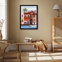 Americanflat fotorámik 60x85 cm čierny MDF drevo s nerozbitným plexisklom na zavesenie na stenu na výšku aj na šírku 7