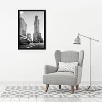 Americanflat fotorámik 60x85 cm čierny MDF drevo s nerozbitným plexisklom na zavesenie na stenu na výšku aj na šírku 2