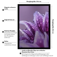 Americanflat fotorámik A1 čierny – veľkosť DIN A1, kompozitné drevo a krištáľovo čistý plexisklový panel, možnosť montáže na stenu horizontálne aj vertikálne 5