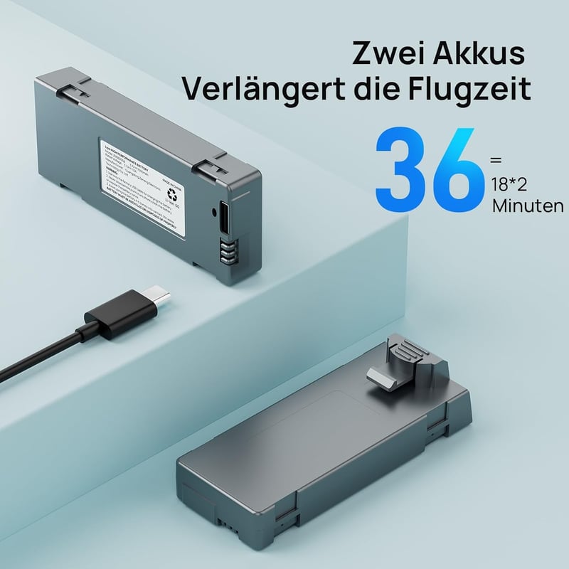 Ameta S20 Lite 4K FPV Drón Kamerával, Kezdőknek, 36 Perc Repülési Idő